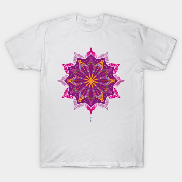 Spring mandala T-Shirt by HagalArt